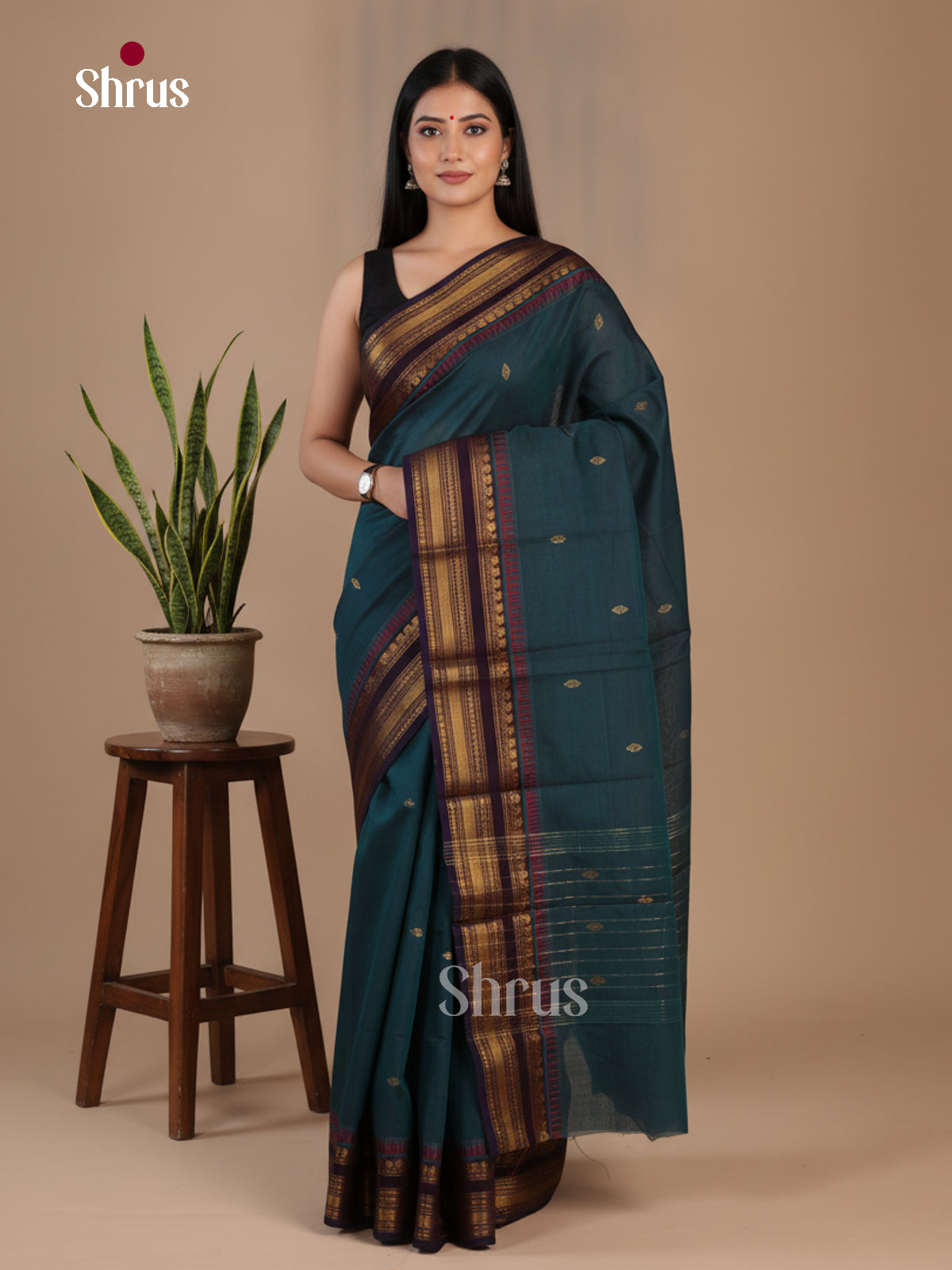 Chettinad Cotton Saree - EFS17035