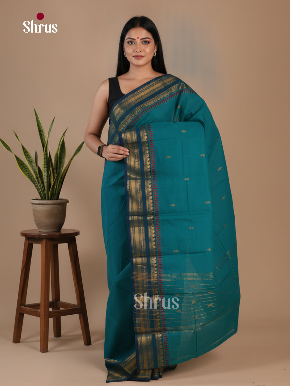 Chettinad Cotton Saree - EFS17036