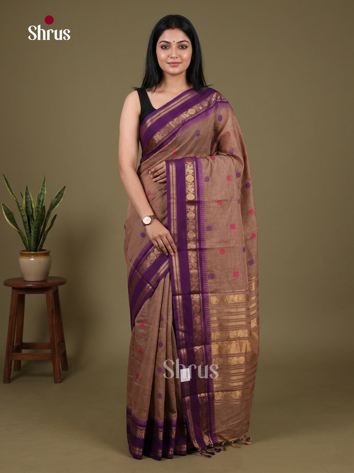 Chettinad Cotton Saree - EFS17049