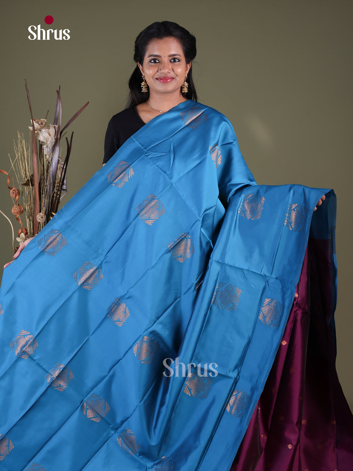 Semi Softsilk Saree - EFS19048
