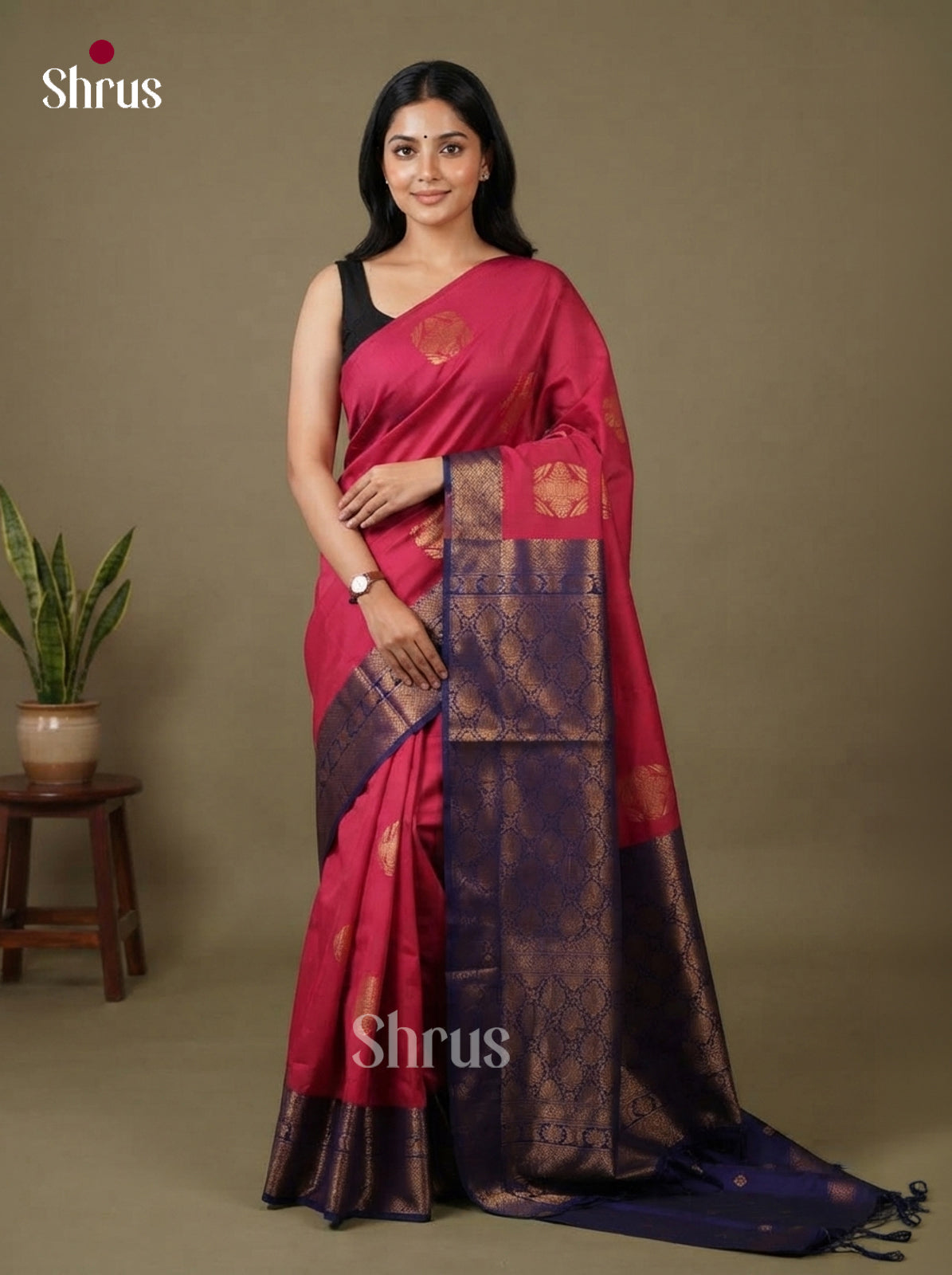Semi Softsilk Saree - EFS19050
