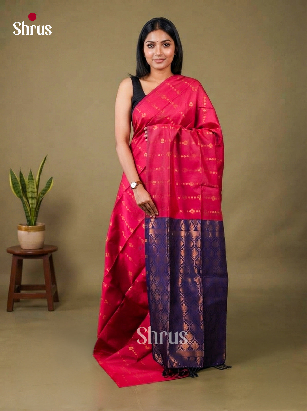 Semi Softsilk Saree - EFS19057