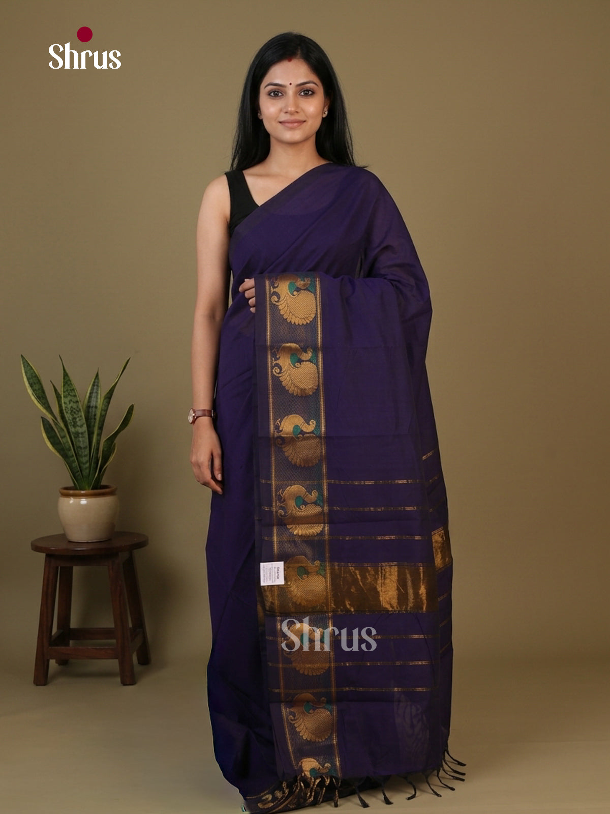 Chettinad Cotton Saree - EFS19096 - Shop on Shrus.com