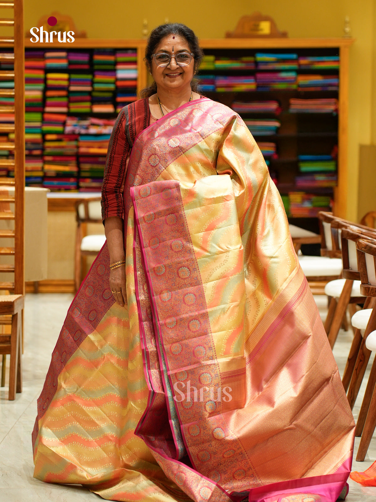 Kanchipuram silk Saree - EFS20003