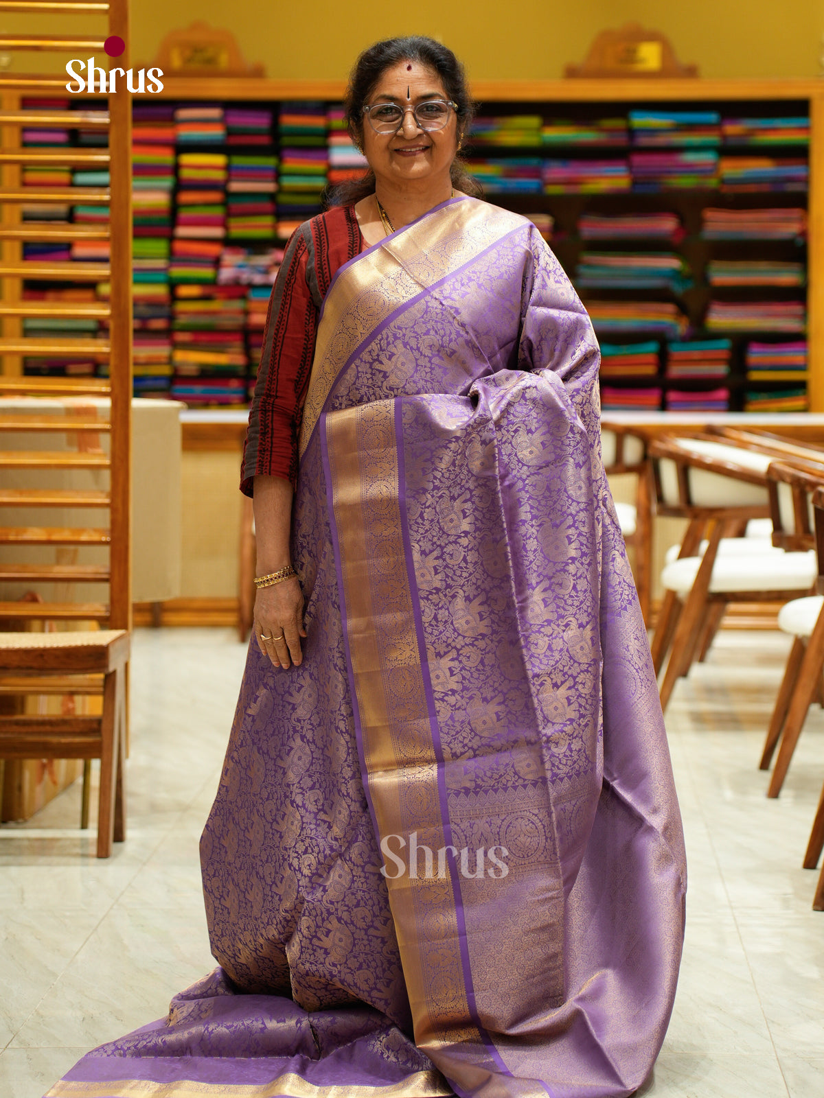 Soft Silk Saree - EFS20033 - Shop on Shrus.com