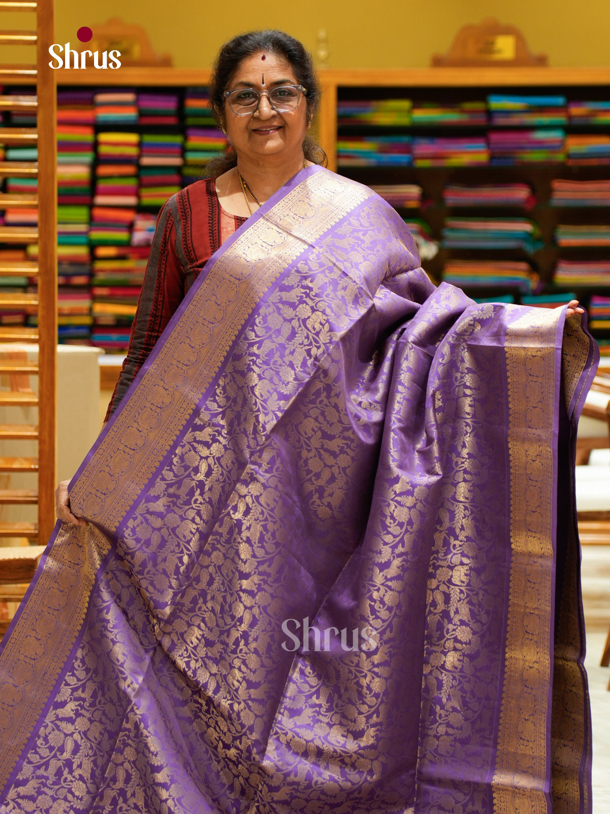 Soft Silk Saree - EFS20036 - Shop on Shrus.com