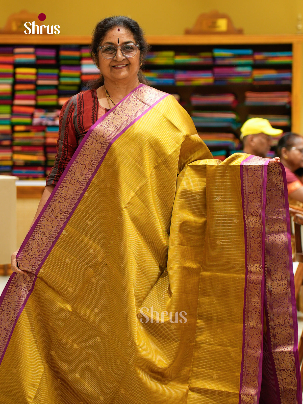 Soft Silk Saree - EFS20044 - Shop on Shrus.com