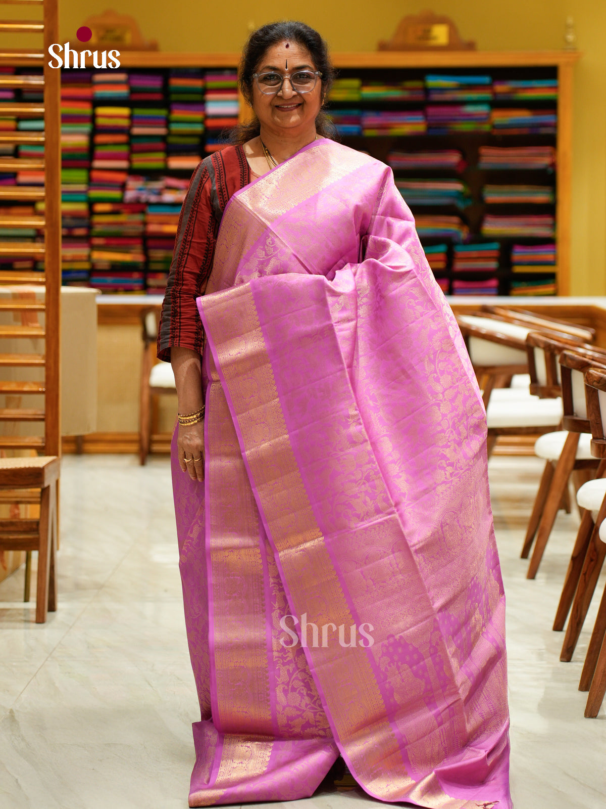 Soft Silk Saree - EFS20047 - Shop on Shrus.com