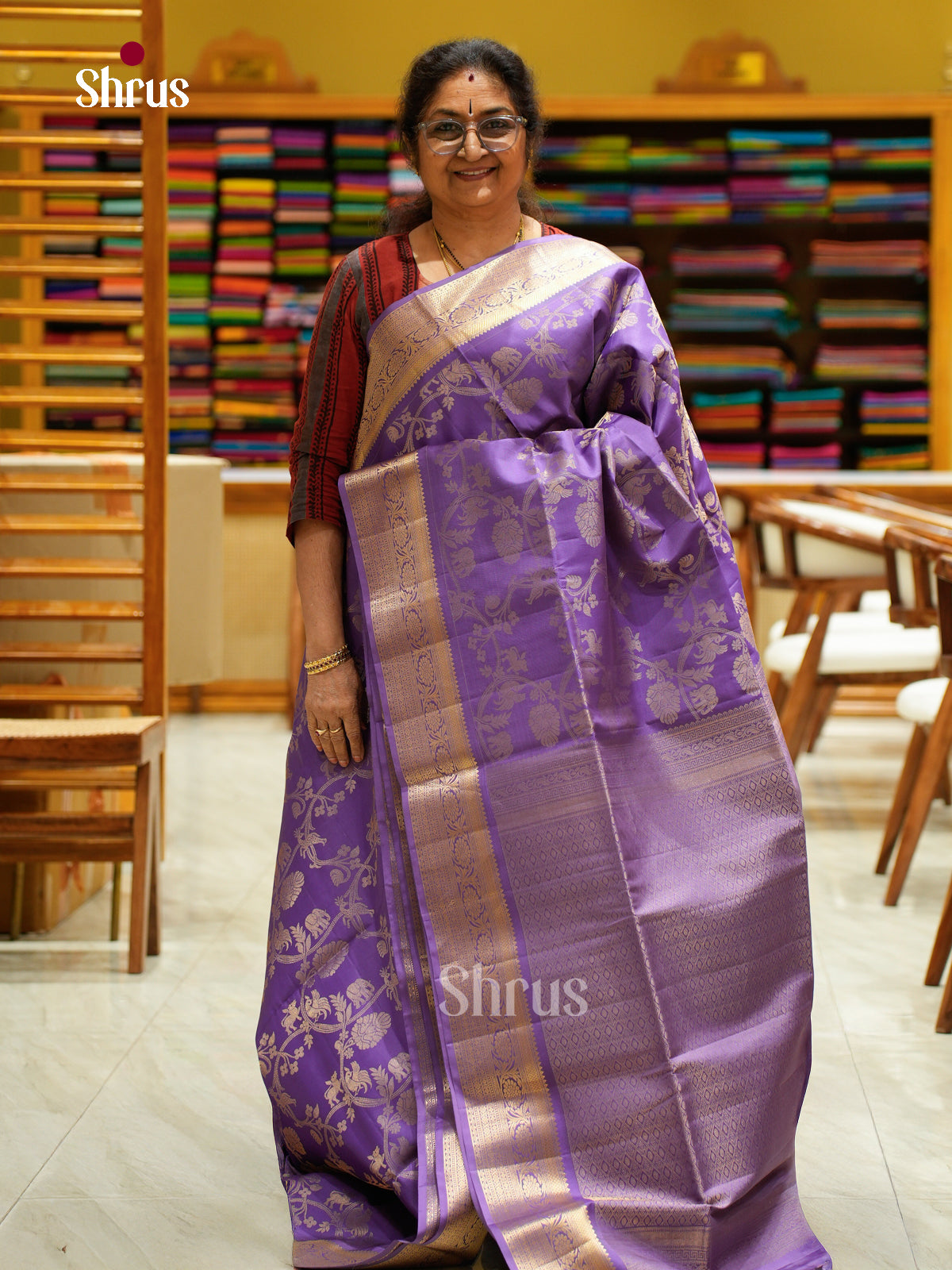 Soft Silk Saree - EFS20049 - Shop on Shrus.com