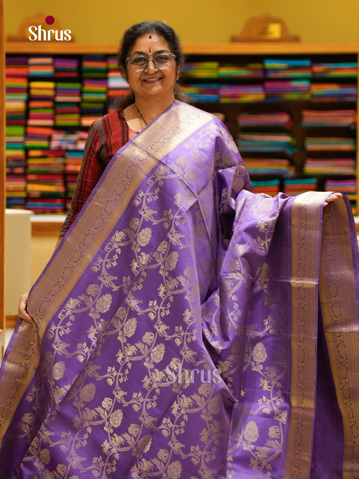 Soft Silk Saree - EFS20049 - Shop on Shrus.com
