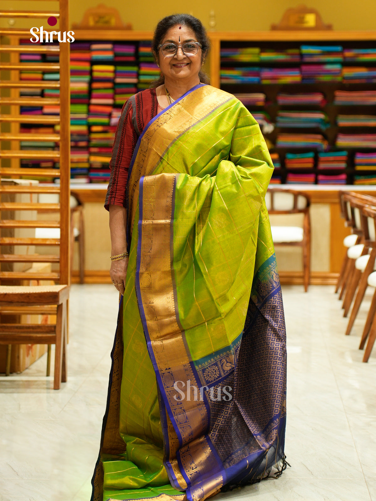 Silk Cotton Saree - EFS20060