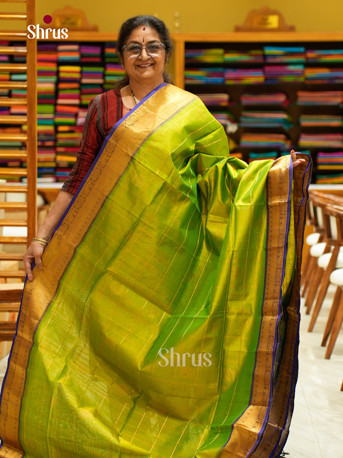 Silk Cotton Saree - EFS20060