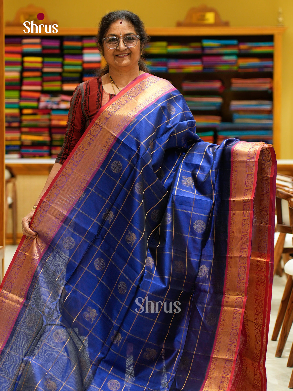 Silk Cotton Saree - EFS20061