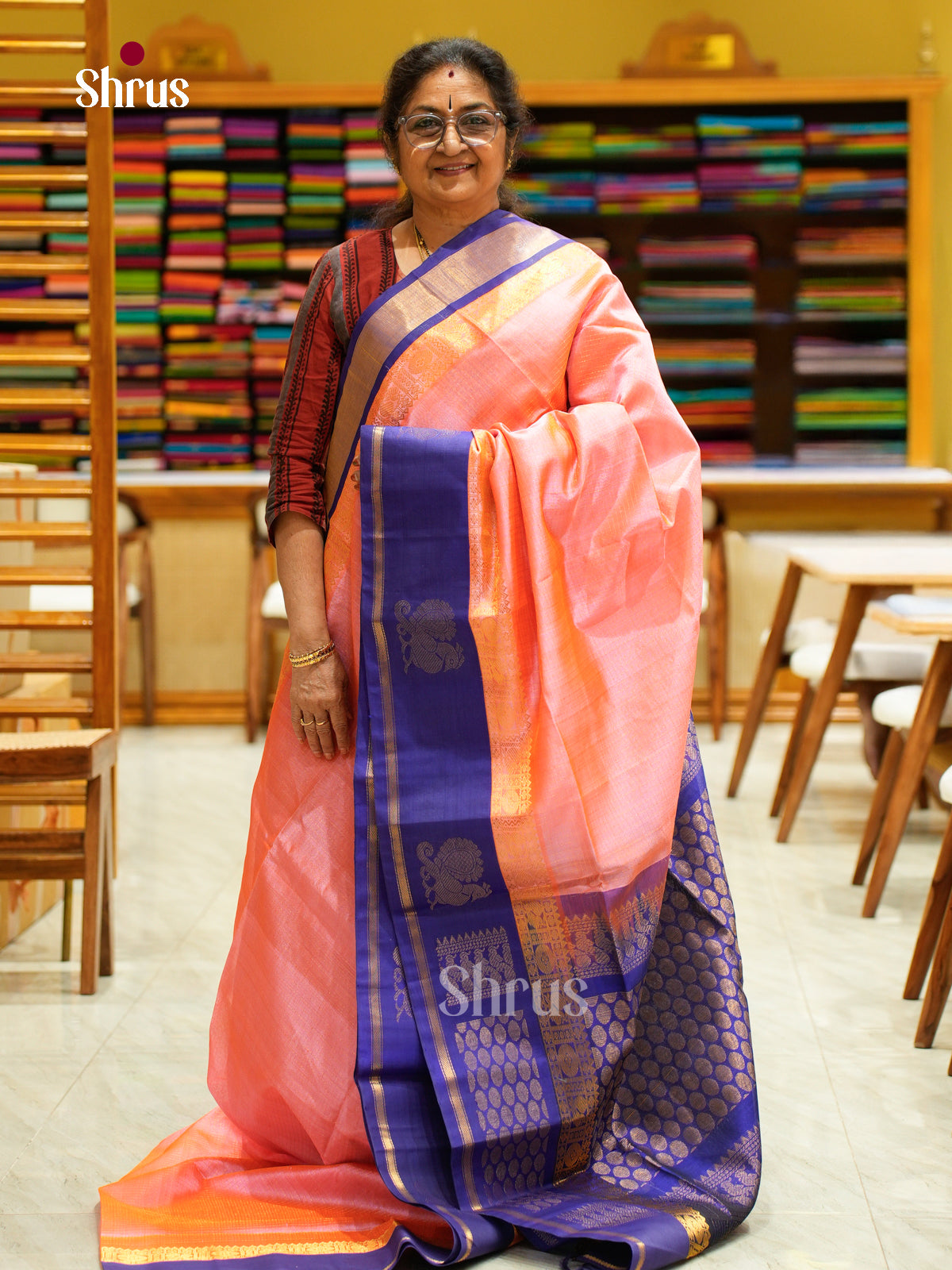 Silk Cotton Saree - EFS20081