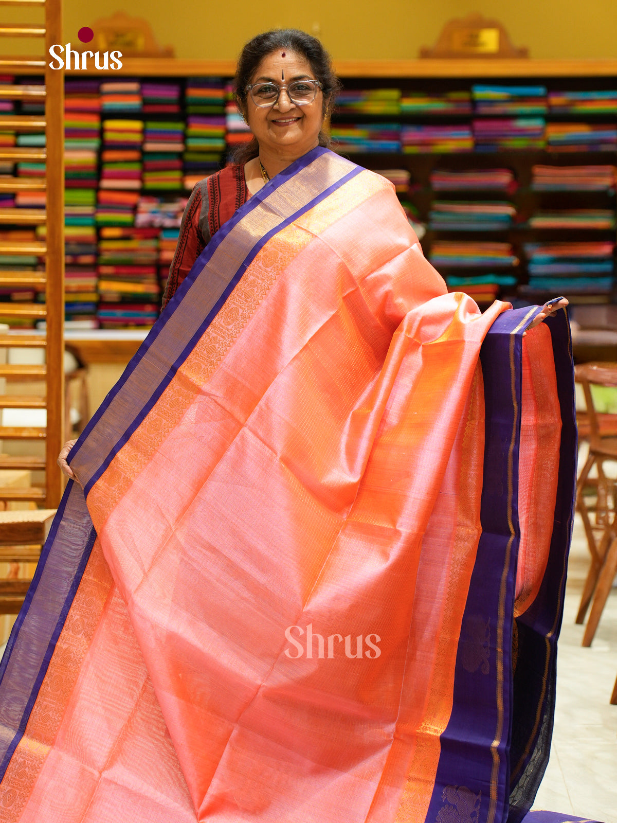 Silk Cotton Saree - EFS20081