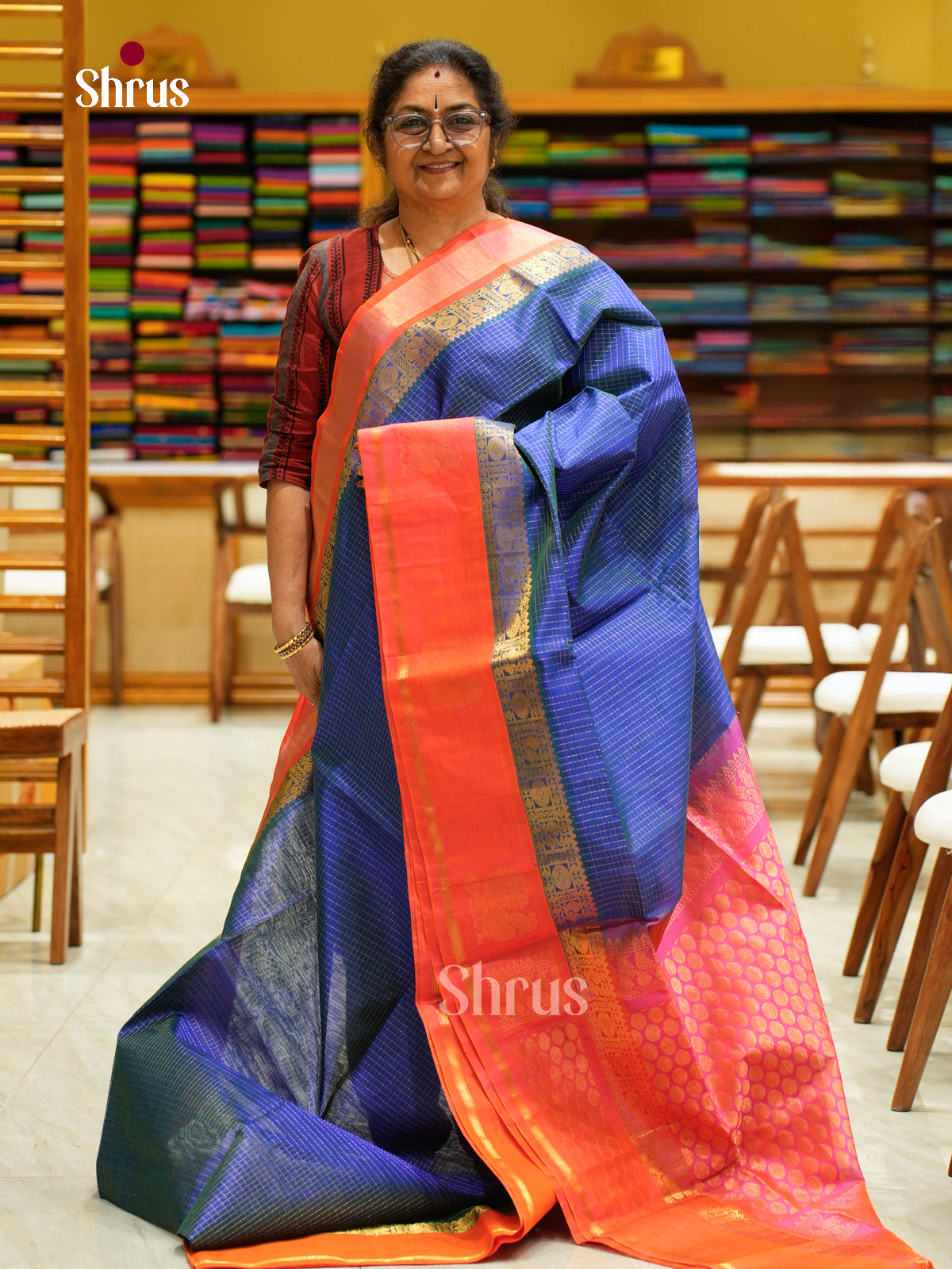 Silk Cotton Saree - EFS20085