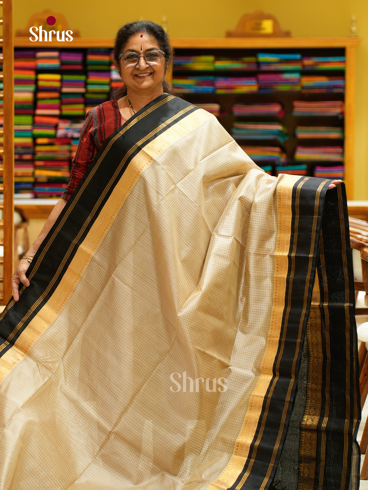 Silk Cotton Saree - EFS20095
