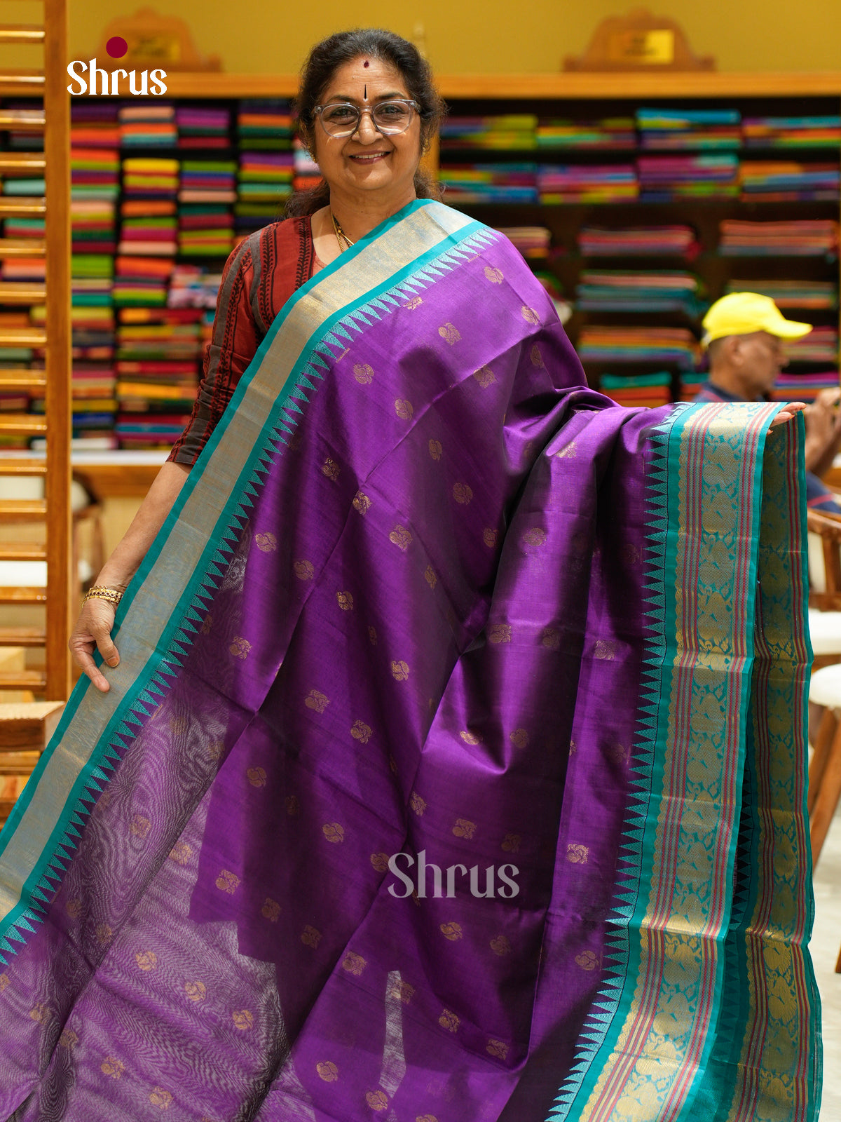 Silk Cotton Saree - EFS20097