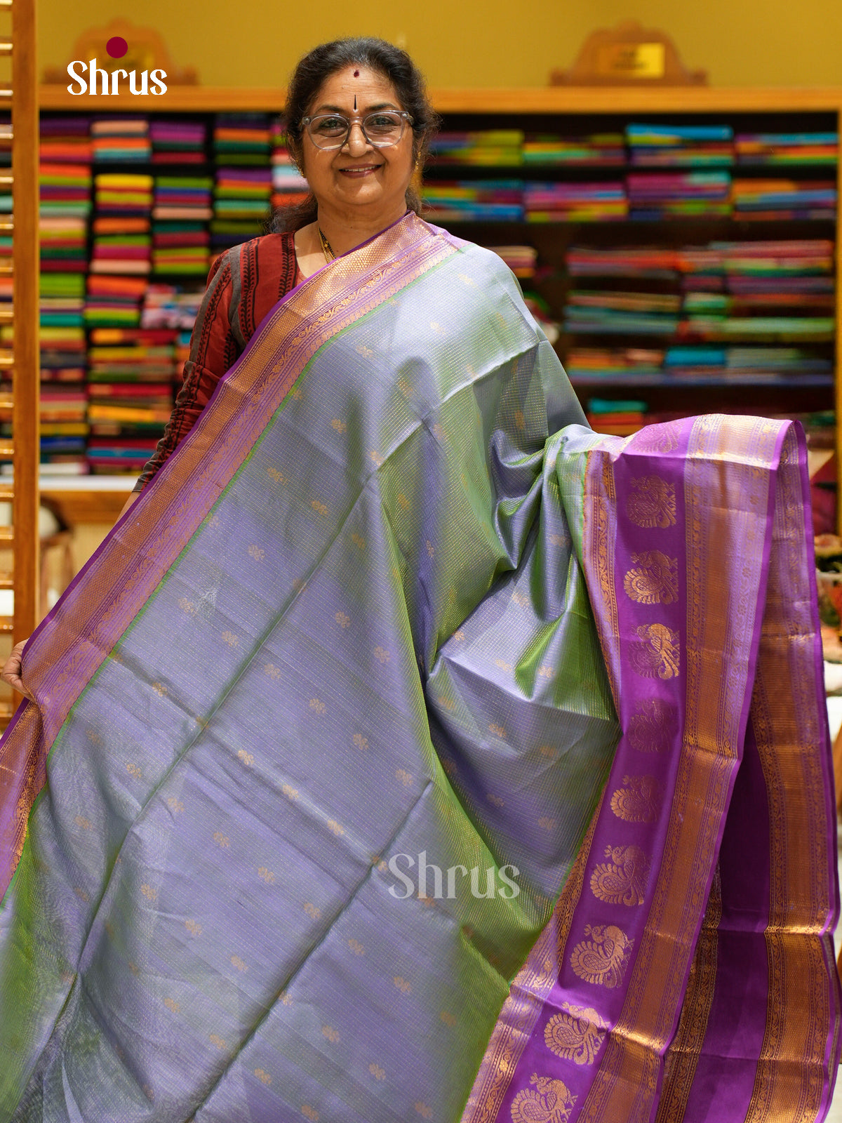 Silk Cotton Saree - EFS20106
