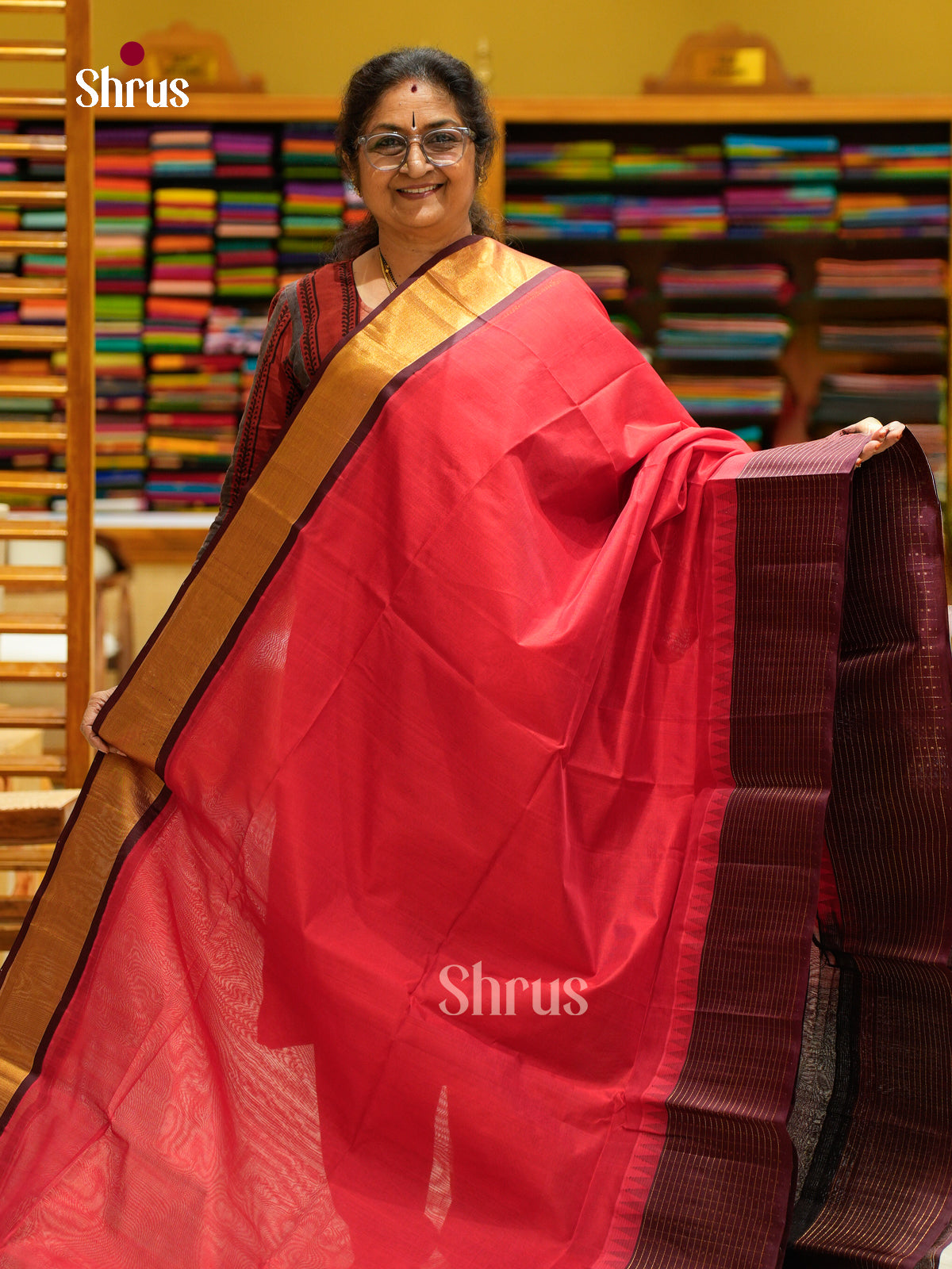 Silk Cotton Saree - EFS20115