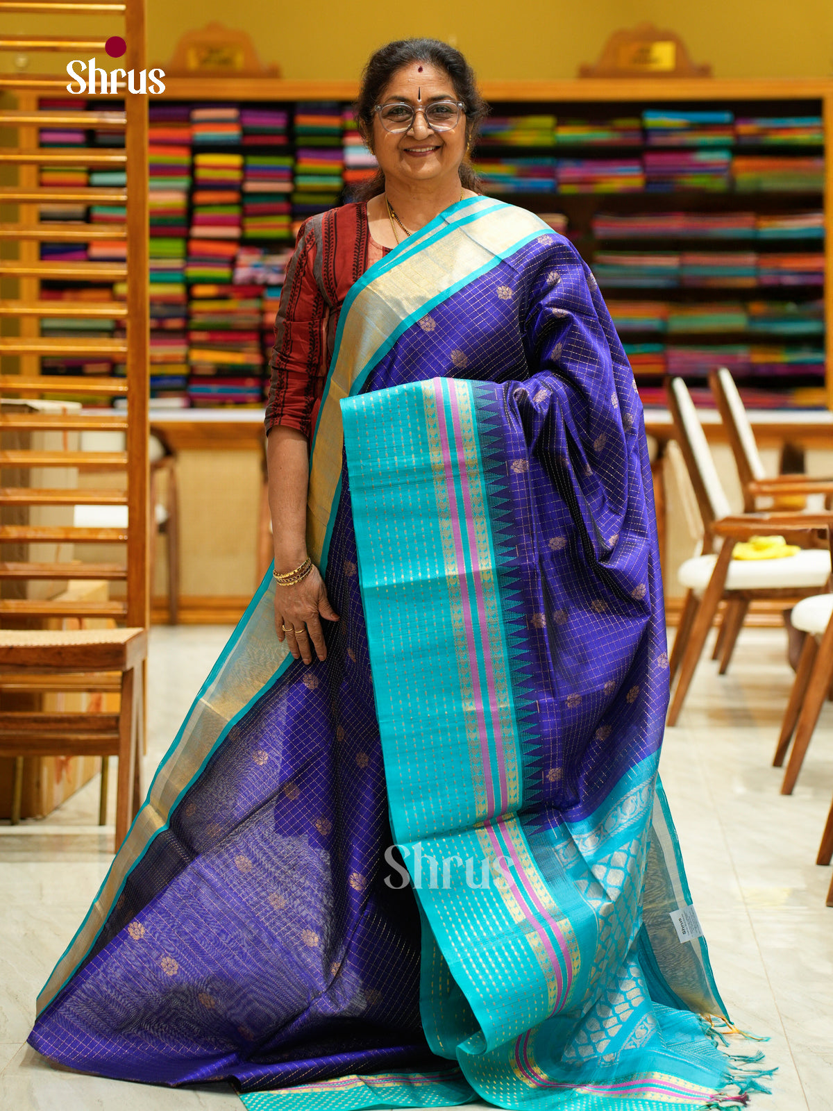 Silk Cotton Saree - EFS20116