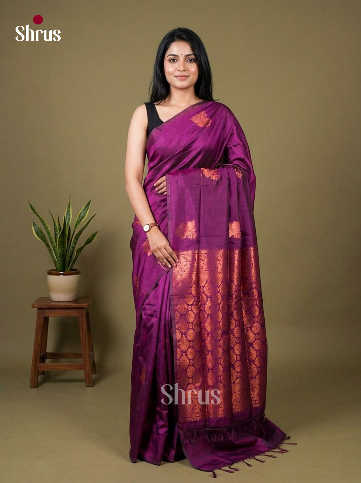 Semi Softsilk Saree - EFS20120