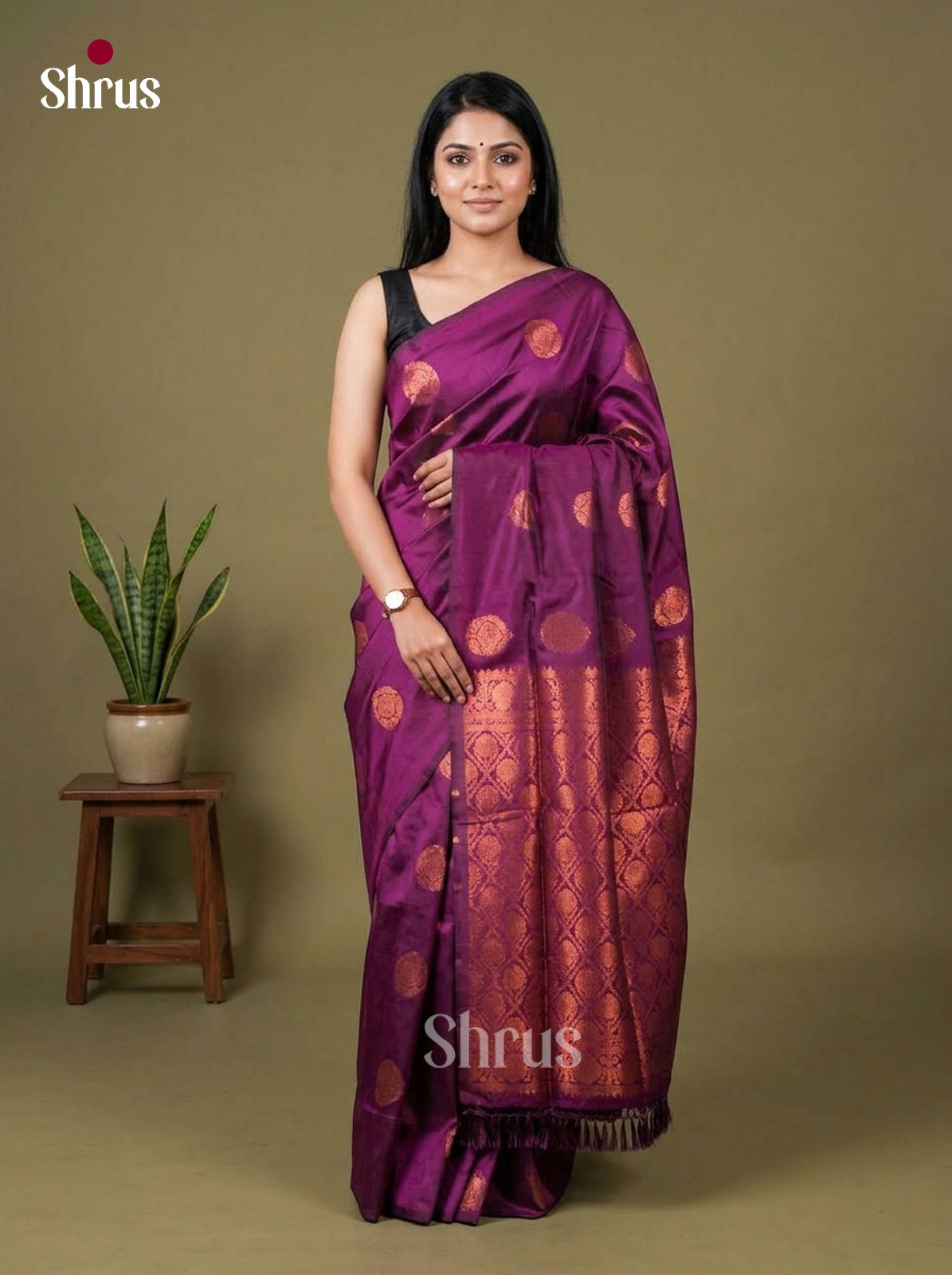 Semi Softsilk Saree - EFS20124