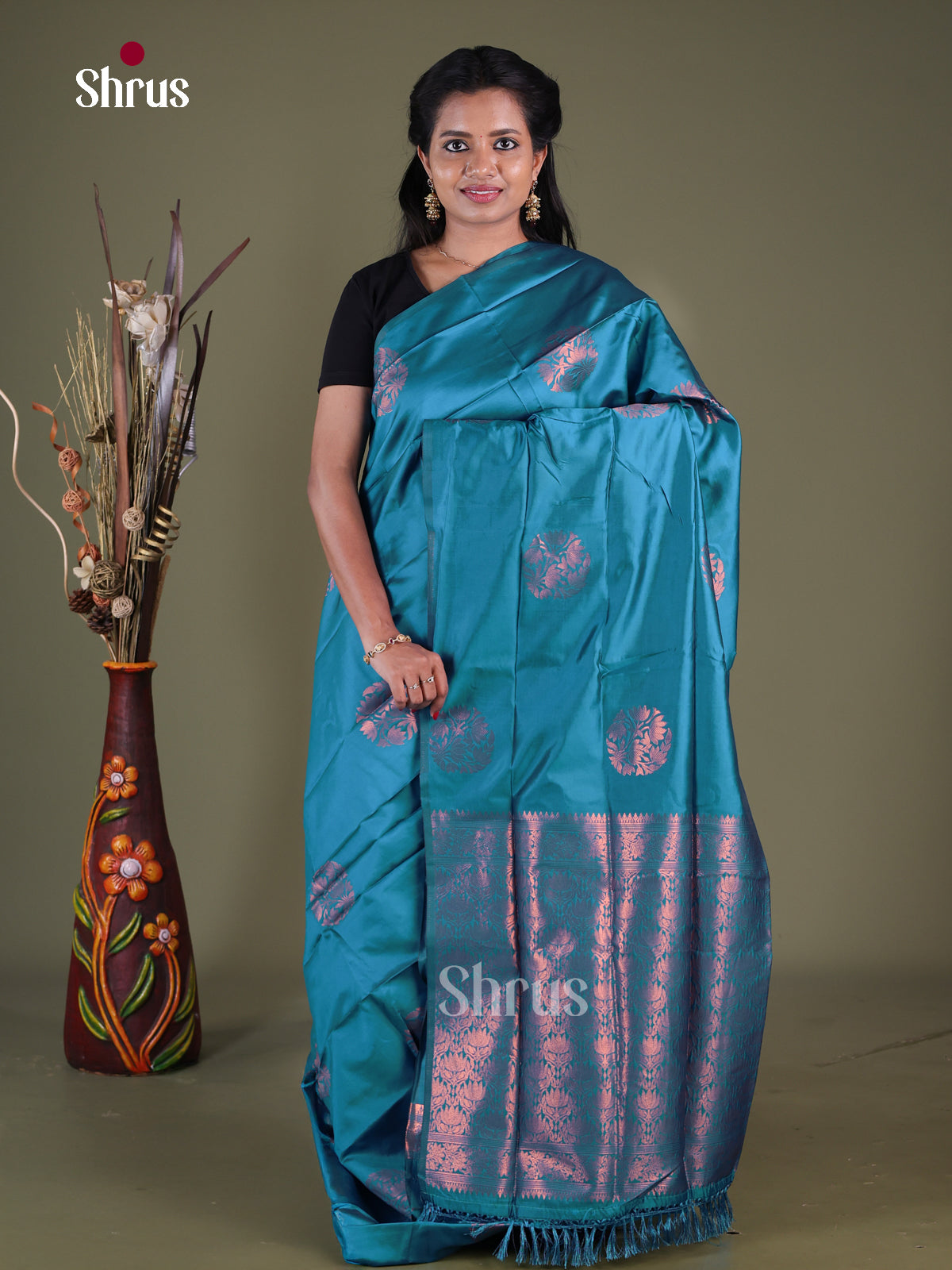 Semi Softsilk Saree - EFS20125