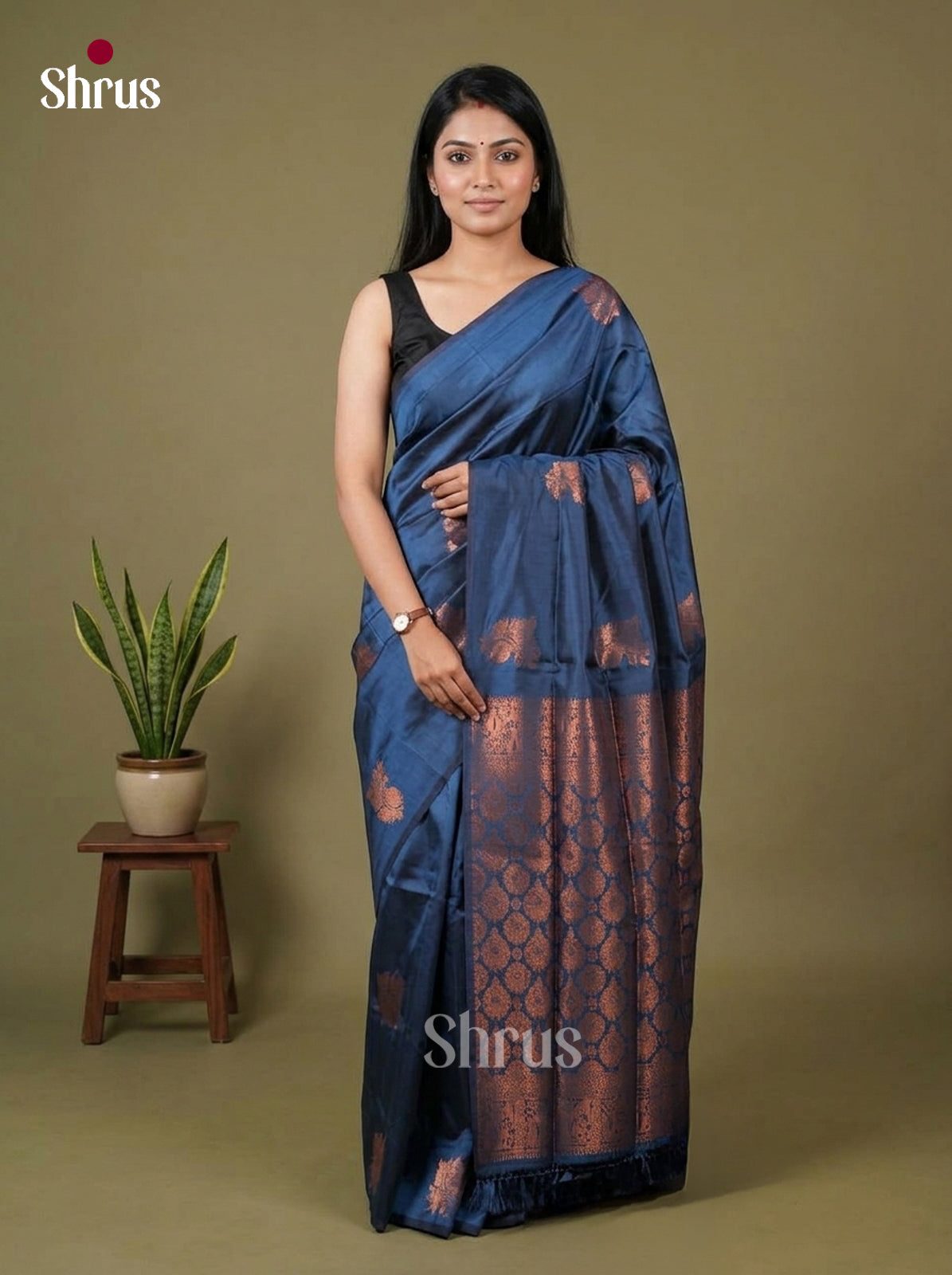 Semi Softsilk Saree - EFS20126