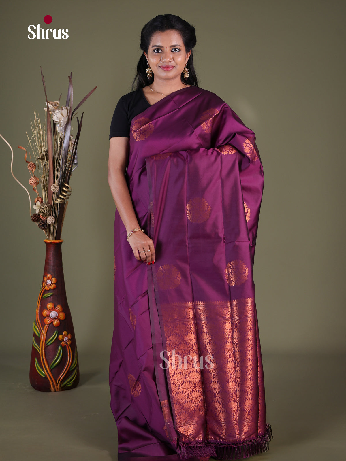 Semi Softsilk Saree - EFS20130