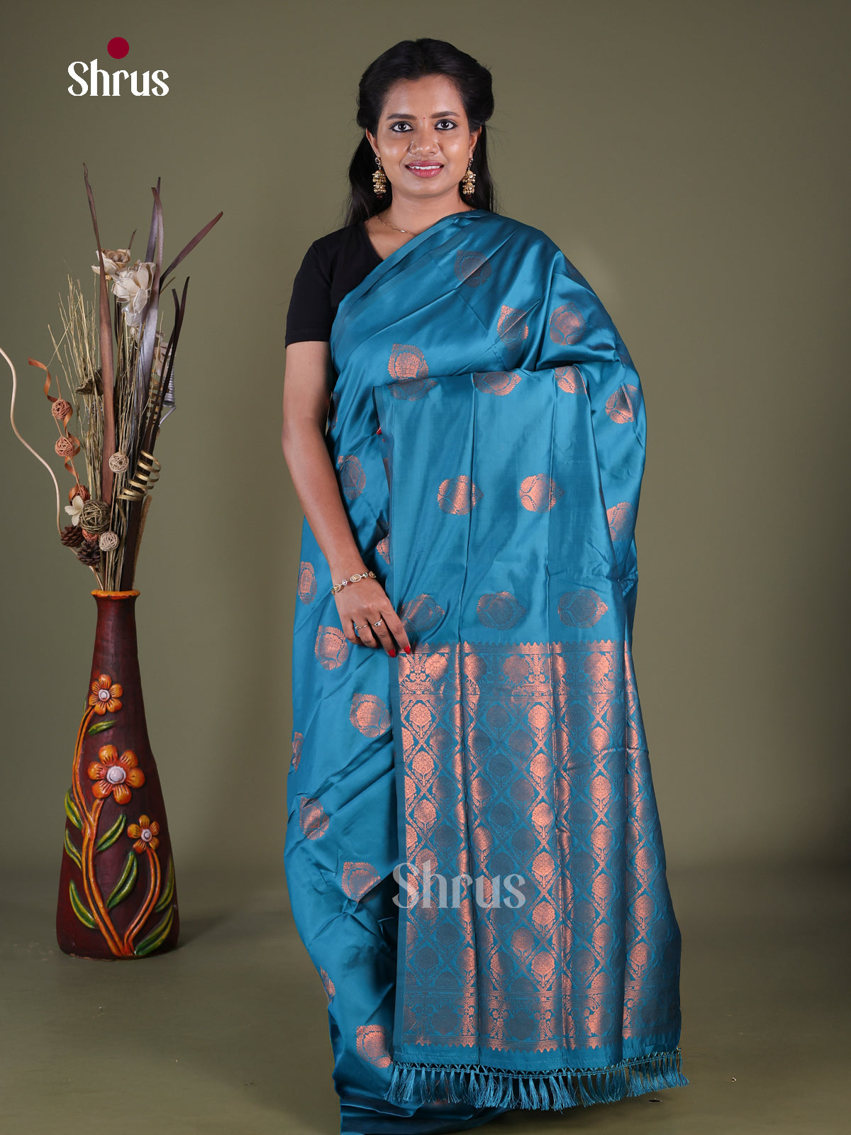 Semi Softsilk Saree - EFS20139
