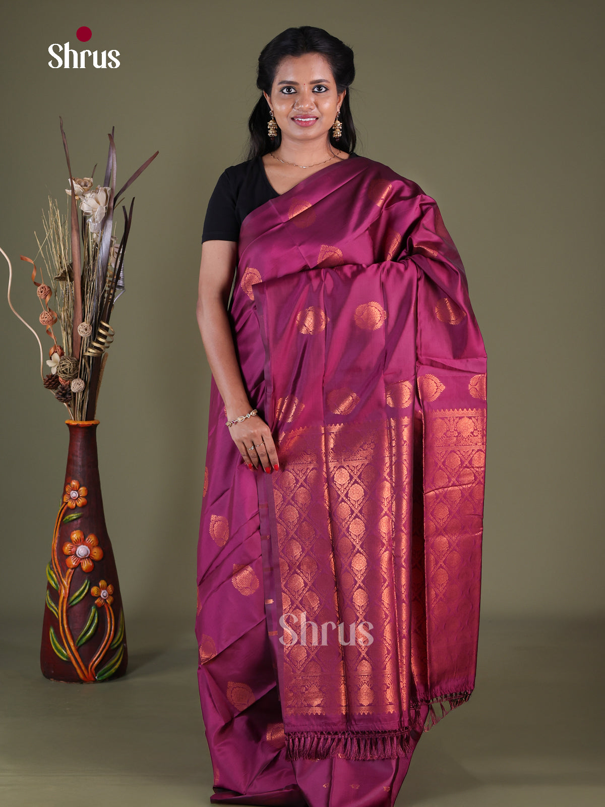 Semi Softsilk Saree - EFS20145