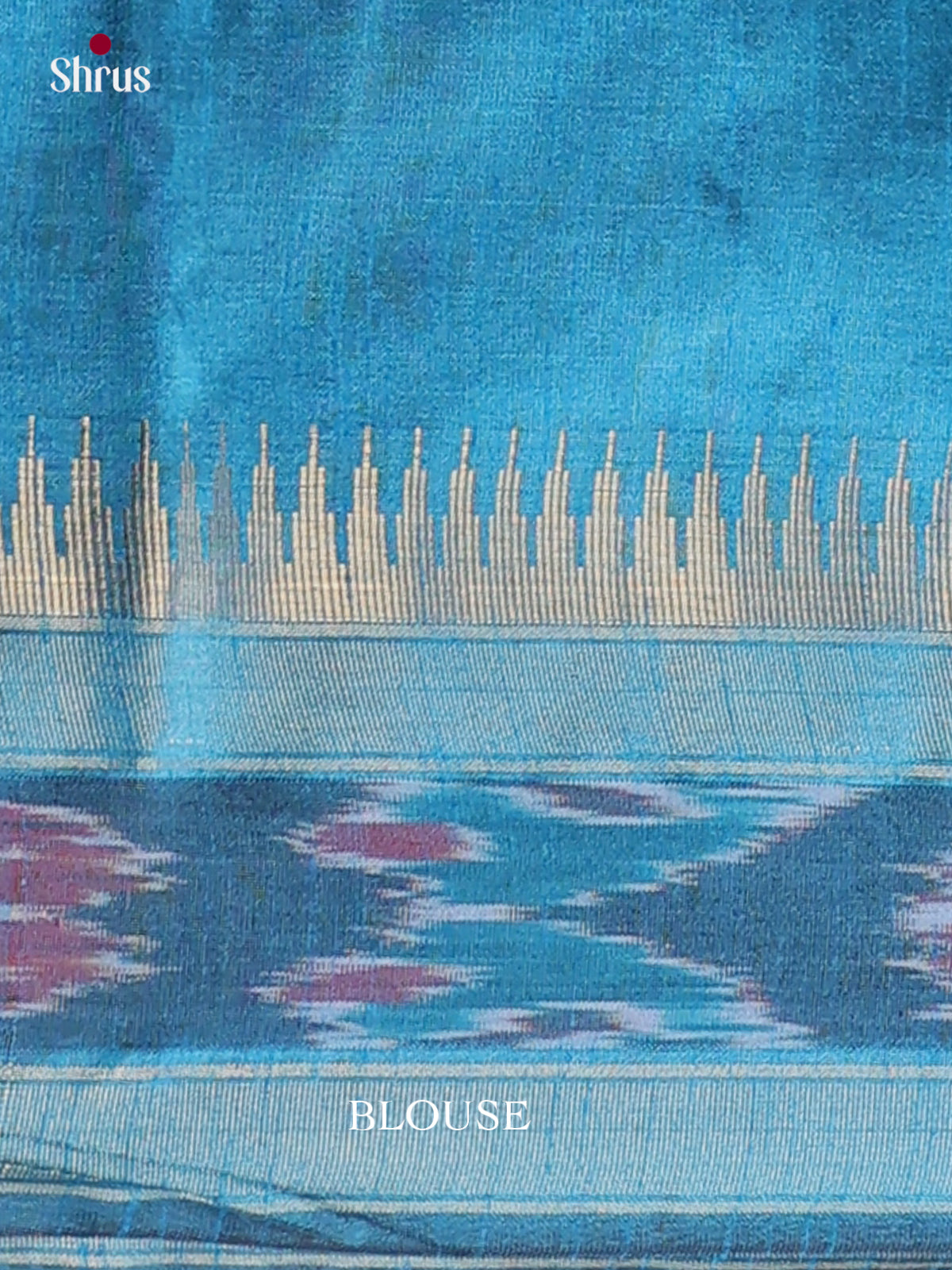 Semi Rawsilk Saree - EFS20149 - Shop on Shrus.com