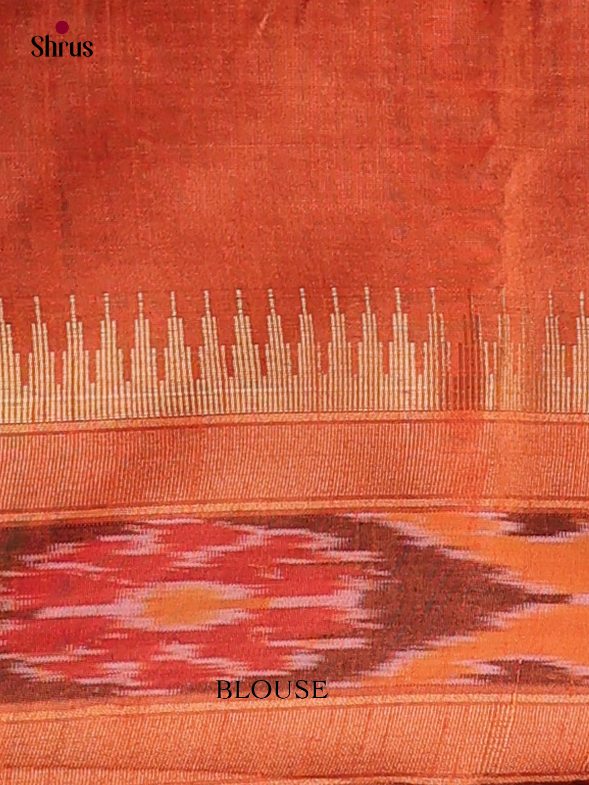 Semi Rawsilk Saree - EFS20150 - Shop on Shrus.com