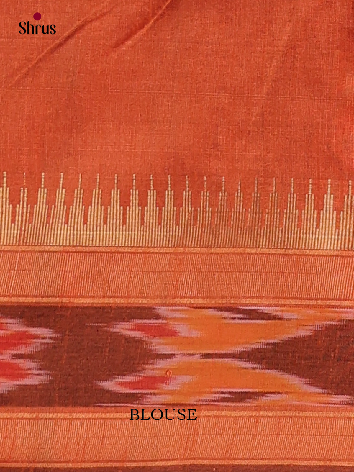 Semi Rawsilk Saree - EFS20153 - Shop on Shrus.com