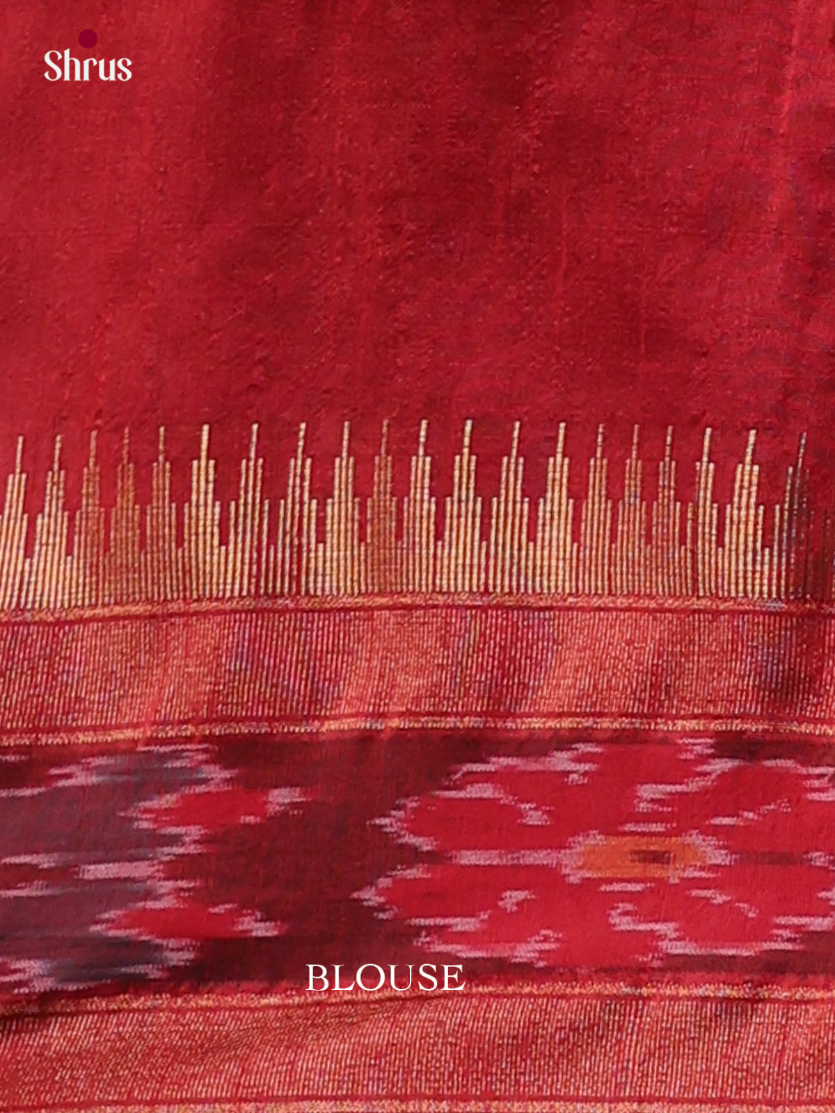 Semi Rawsilk Saree - EFS20155 - Shop on Shrus.com