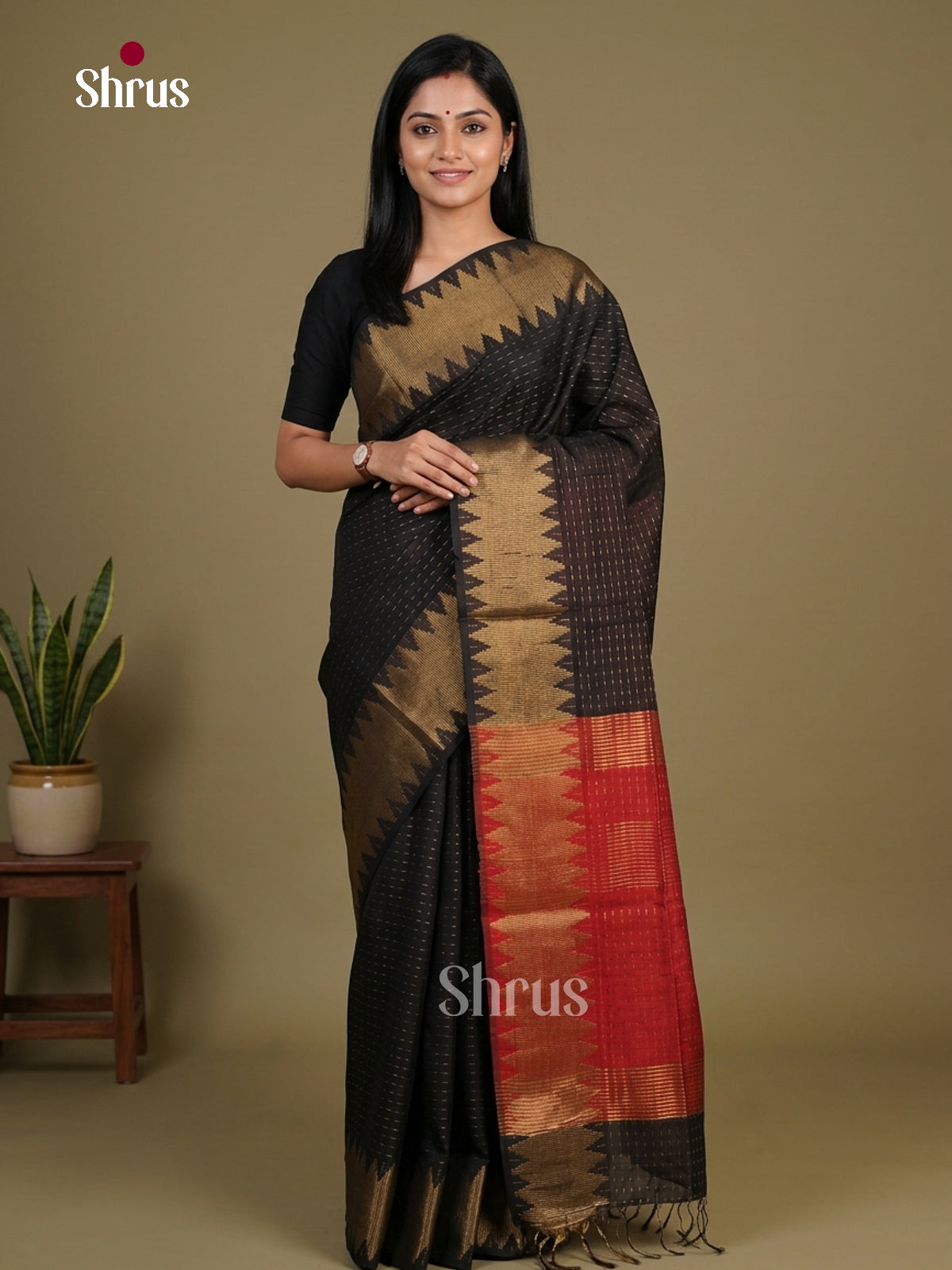 Semi Rawsilk Saree - EFS20401