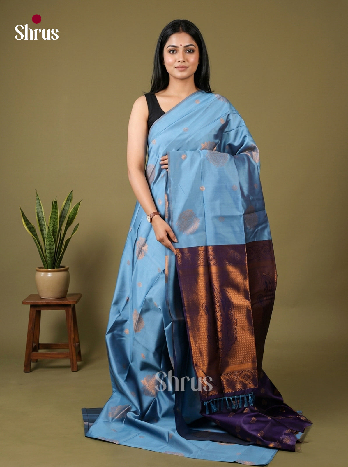 Semi Softsilk Saree - EFS22002