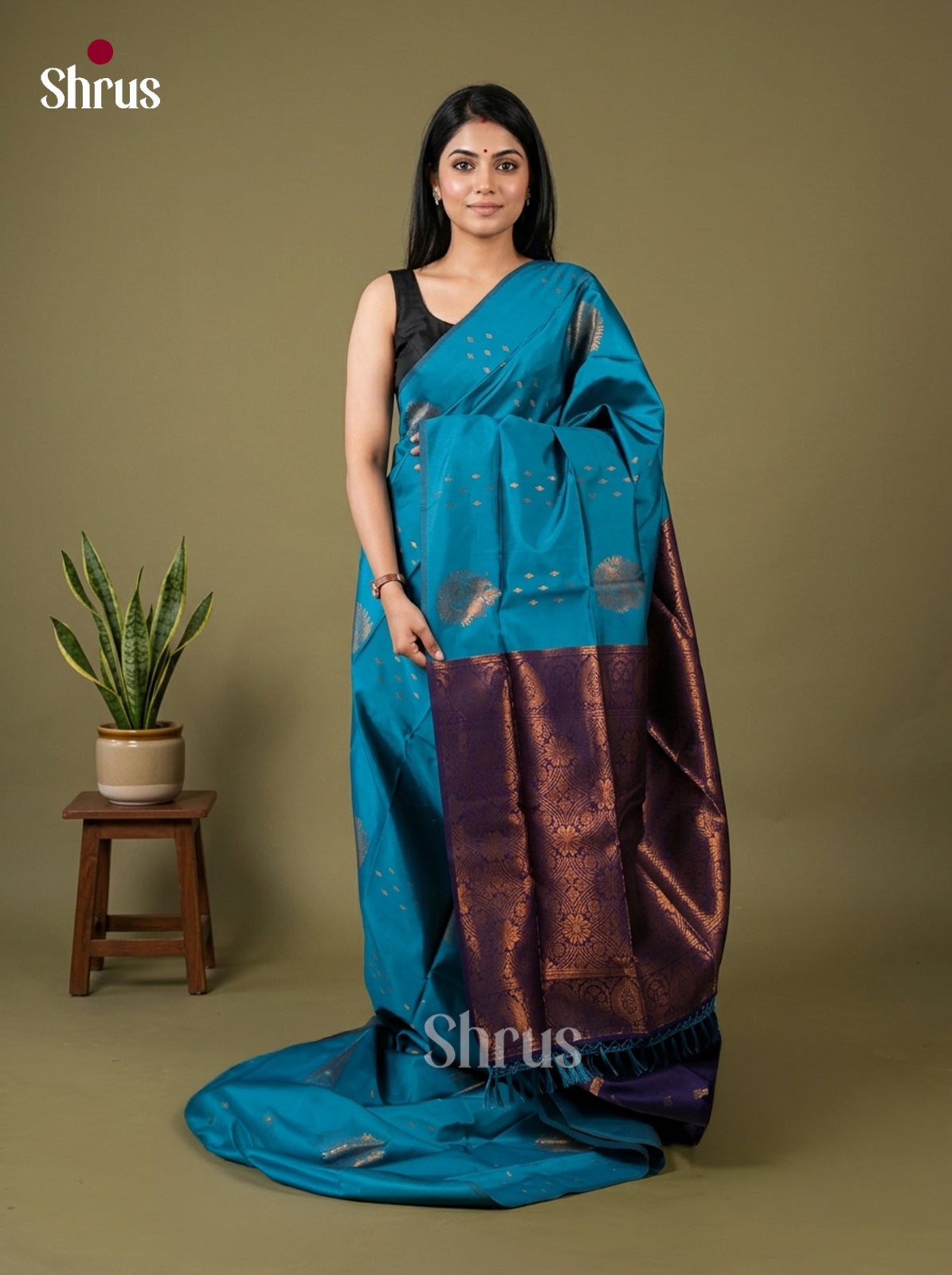 Semi Softsilk Saree - EFS22013