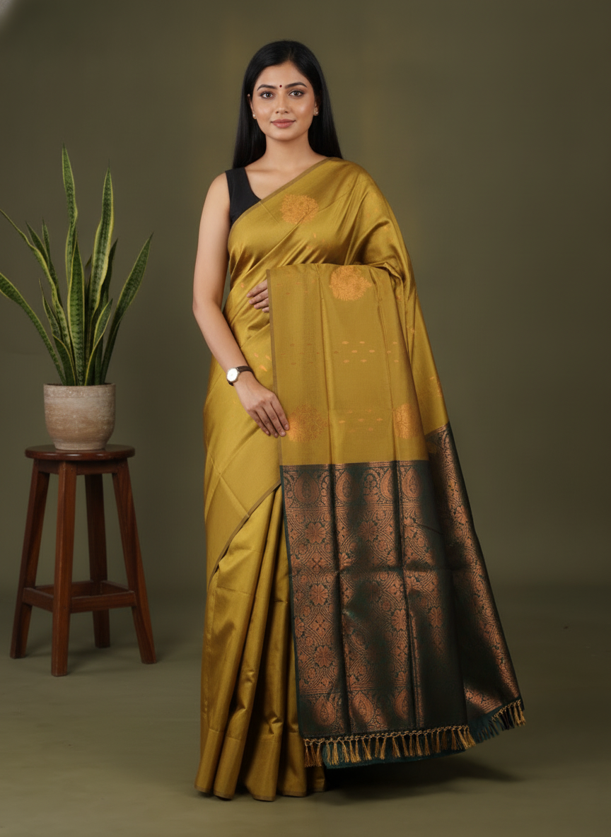 Semi Softsilk Saree - EFS22024