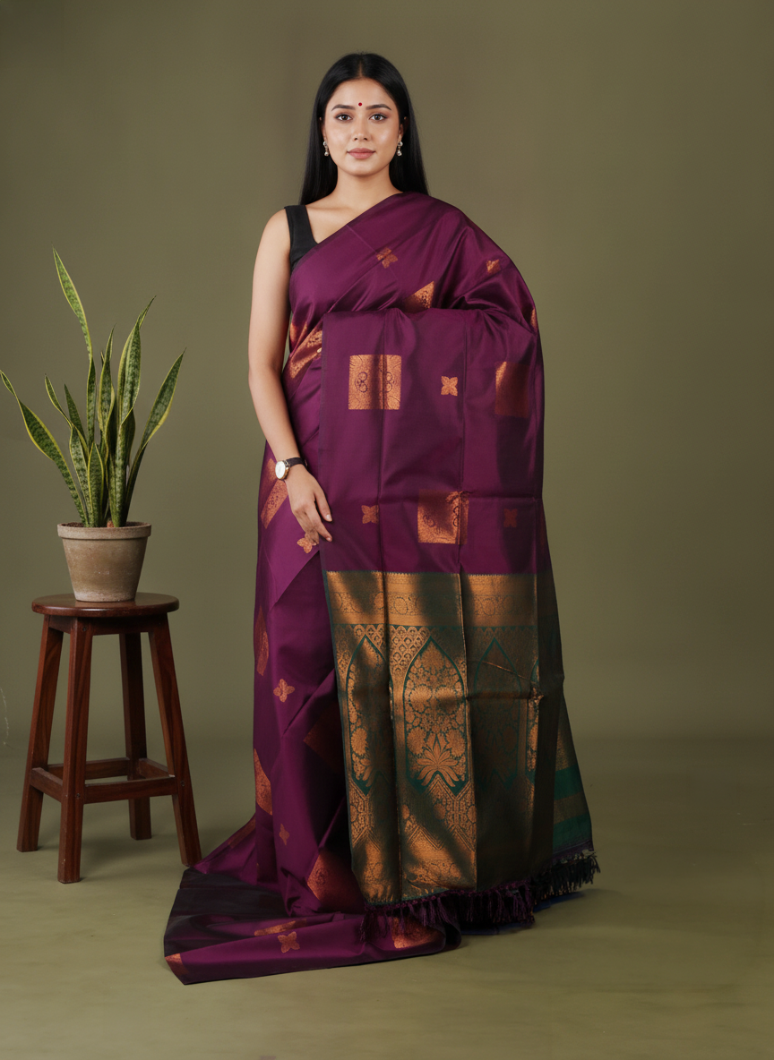 Semi Softsilk Saree - EFS22027