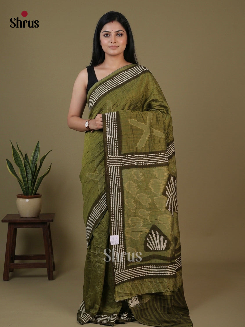 Gajji Silk Saree - EFS22117 - Shop on Shrus.com