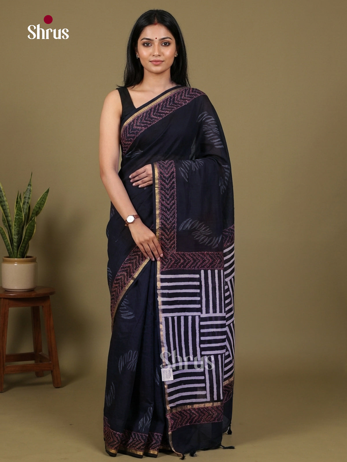 Chanderi Saree - EFS22131