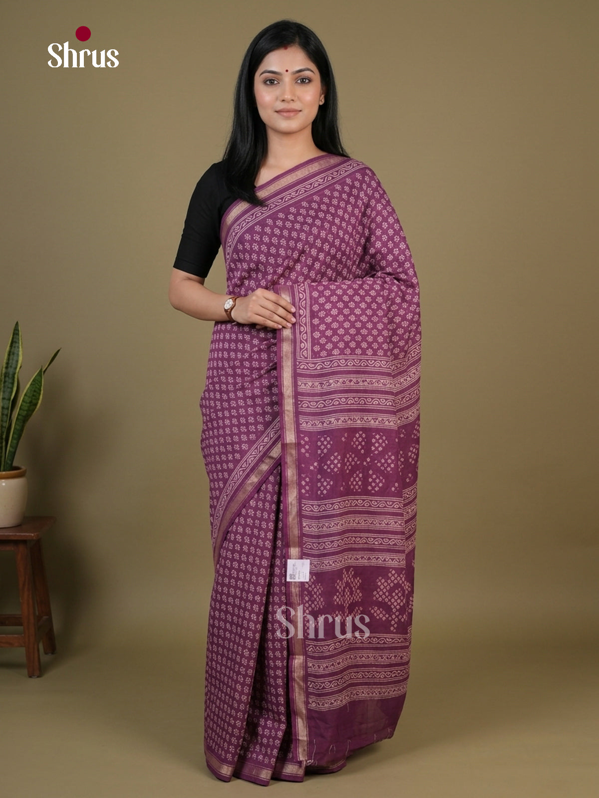 Chanderi Saree - EFS22313