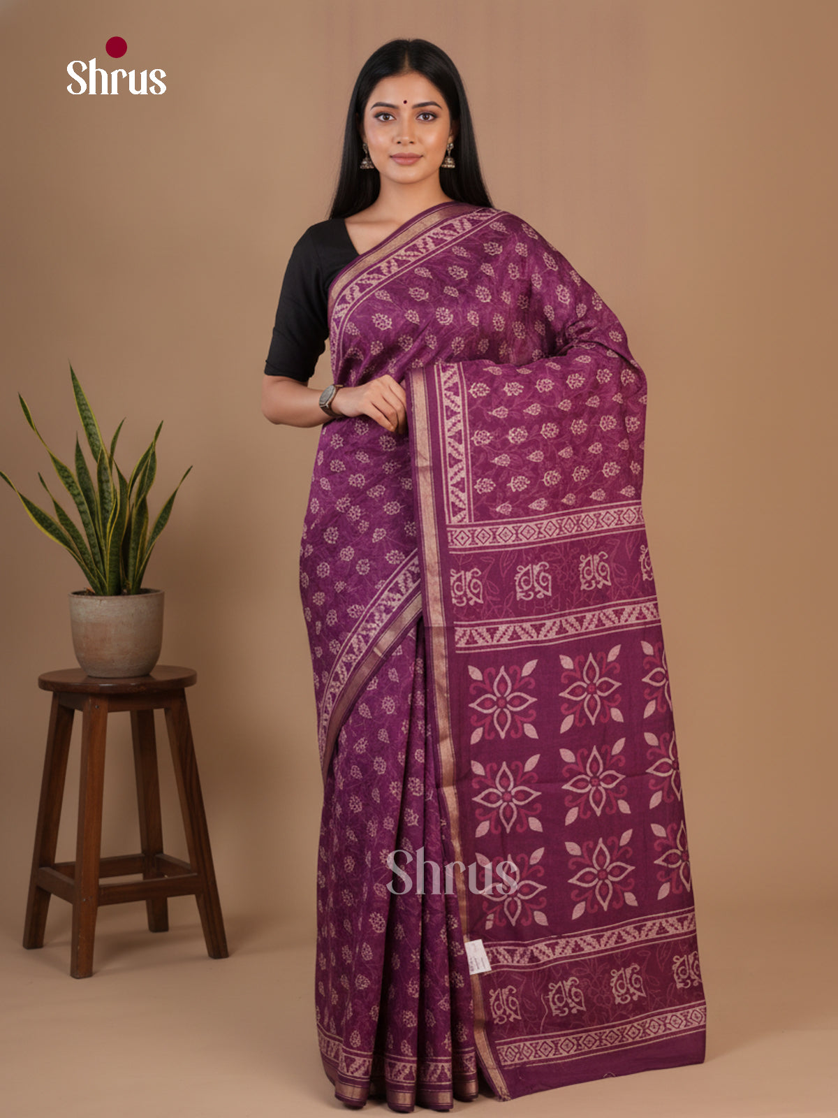 Chanderi Saree - EFS22328