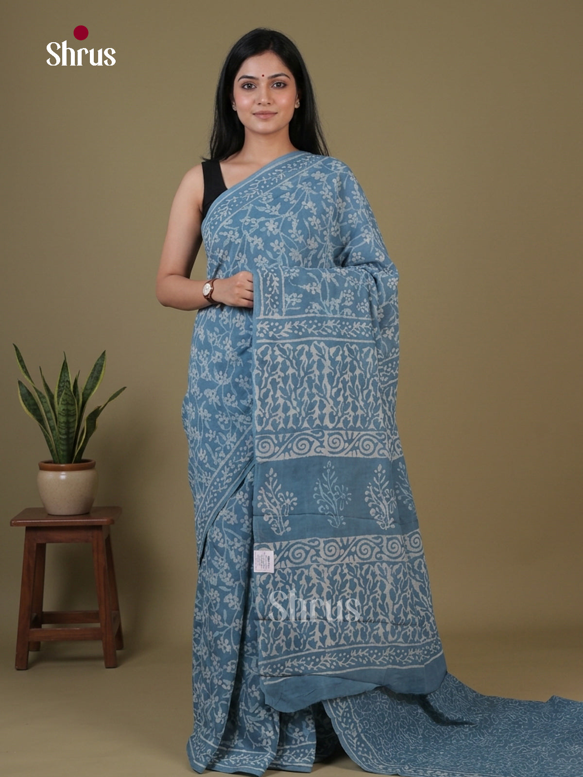 Modal Silk Saree - EFS22351 - Shop on Shrus.com
