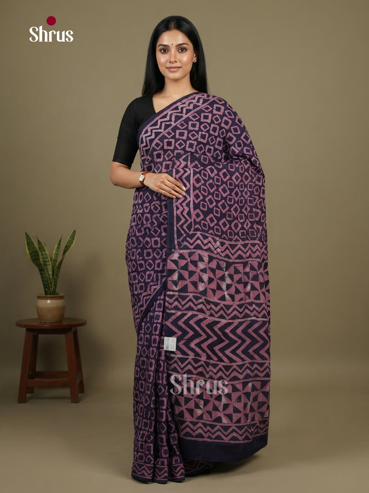 Modal Silk Saree - EFS22371 - Shop on Shrus.com