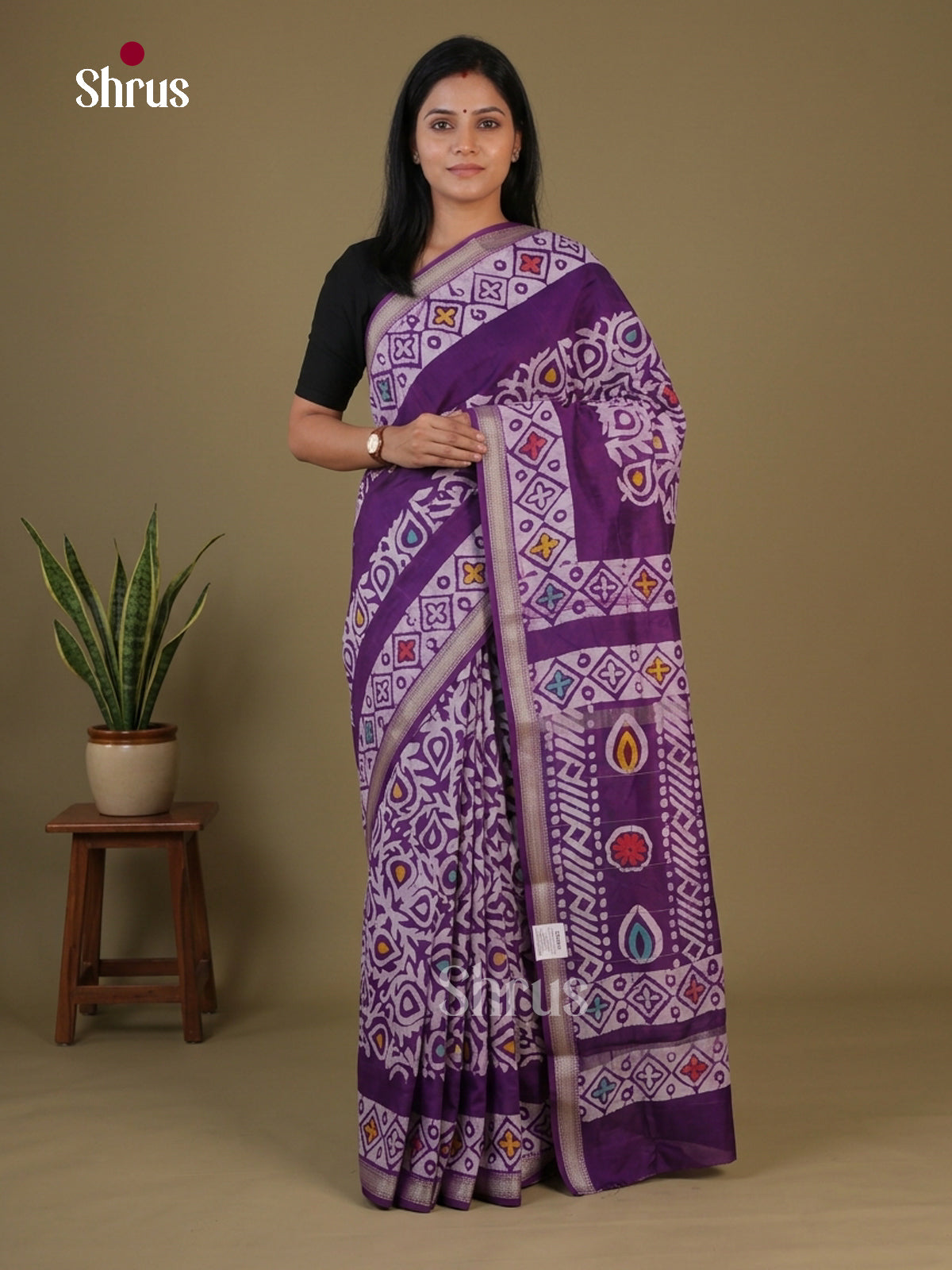 Chanderi Saree - EFS23005