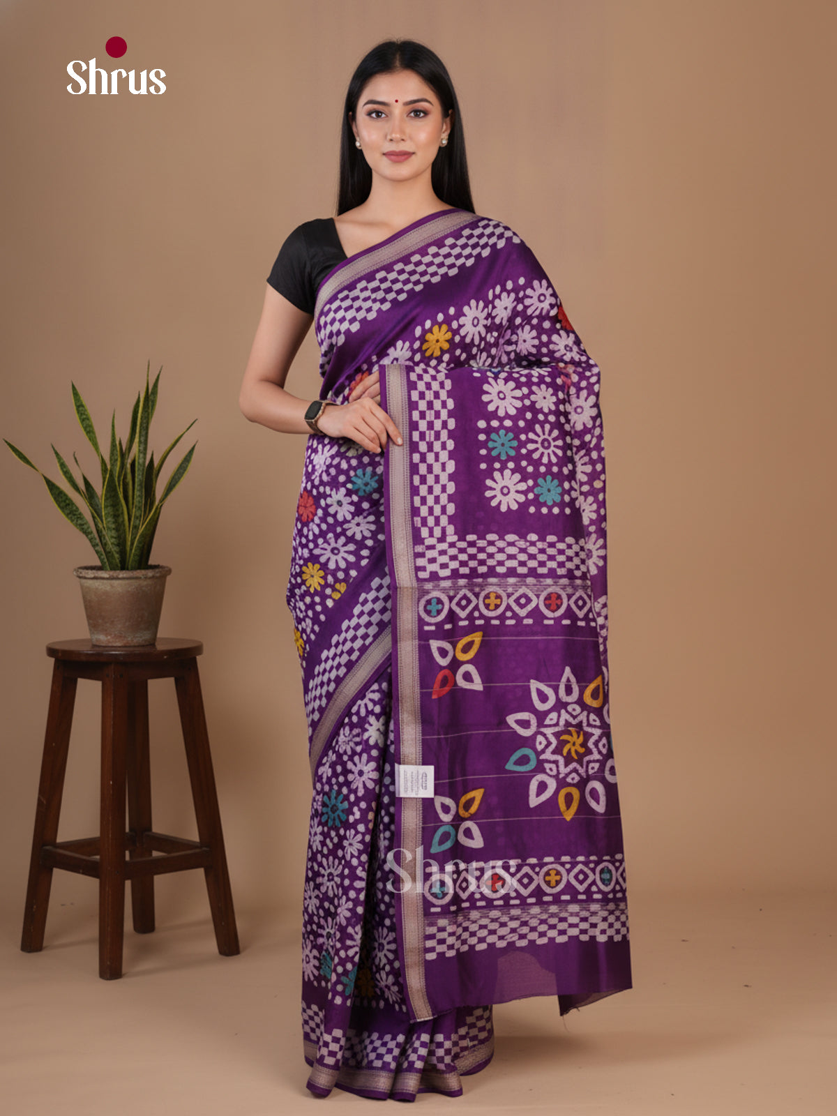 Chanderi Saree - EFS23011
