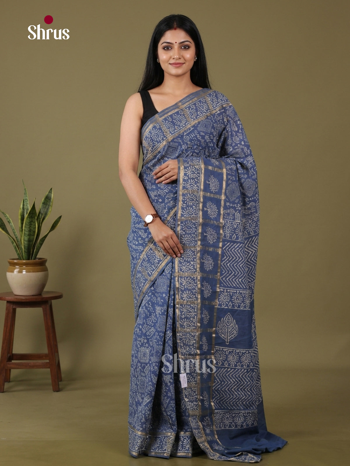 Chanderi Saree - EFS23064